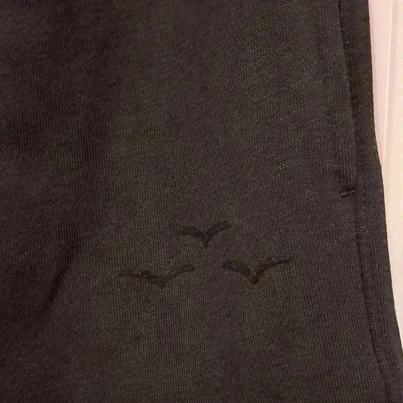 NWT Lazy Pants High Rise Shorts Small Sweat Shorts Black Jogger Shorts 5" inseam - Picture 4 of 11